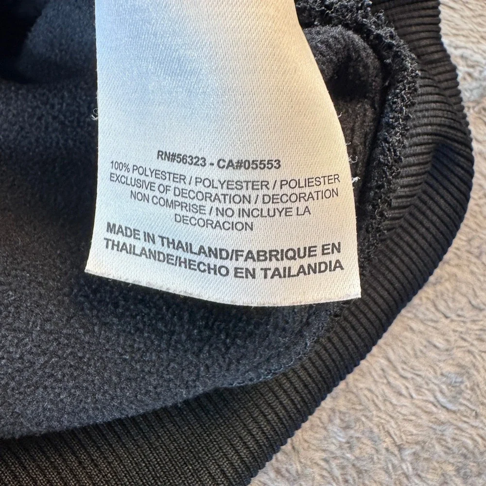Jordan Brand Nike Flight Fleece Hoodie‎ Black Grey Men's Large